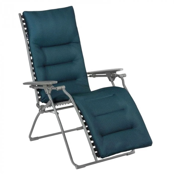 Fauteuil Relax Pliant LAFUMA Evolution BeComfort - Bleu Encre 1 Fauteuil Relax Pliant LAFUMA Evolution BeComfort - Bleu Encre