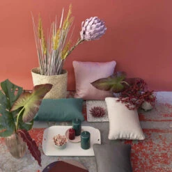 Coussin LAFUMA Aurore 40 X 40 Cm - Rouge -Mobilier De Jardin lfm2974 9303 coussin lafuma aurore 40 40 cm rouge ambiance