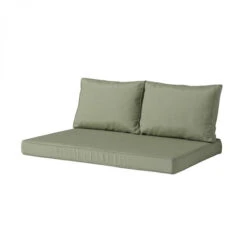 Coussin Palette Assise MADISON 120 X 80 Cm-Panama Sage -Mobilier De Jardin lou9b241 coussin palette assise madison 120 x 80 cm panama sage ensemble