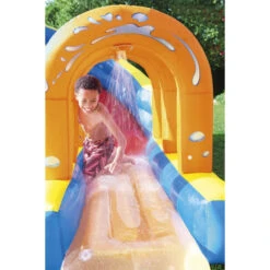 Méga Aire De Jeux Avec Pataugeoire Bestway Hurricane Tunnel Blast -Mobilier De Jardin mega aire de jeux avec pataugeoire bestway hurricane tunnel blast 3 min