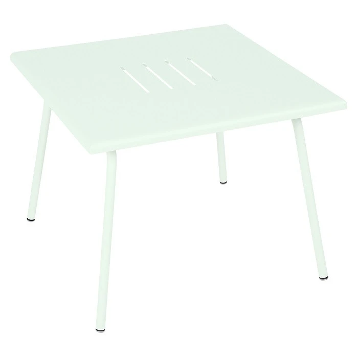 Table Basse De Jardin FERMOB Monceau 57 X 57 Cm - Menthe Glaciale 1 Table Basse De Jardin FERMOB Monceau 57 X 57 Cm - Menthe Glaciale