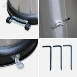 Lot De 2 Parasols Chauffants Gaz 12,5kW 9 Lot De 2 Parasols Chauffants Gaz 12,5kW -Mobilier De Jardin pc1104ssx2 8dd254996aa0e9ef89a59adfbb4f58e2