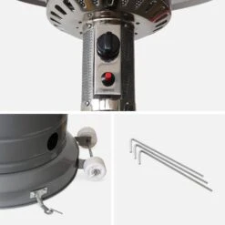 Lot De 2 Parasols Chauffants Gaz 13kW 9 Lot De 2 Parasols Chauffants Gaz 13kW -Mobilier De Jardin pc12kdsgyx2 fb57839ddade5820c5cd87191091d1a5