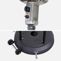 Parasol Chauffant Gaz 13kW -Mobilier De Jardin pckd7002cgy 8f71dcafa09dc3b9bd792d97d4c9b0bc