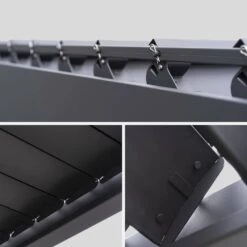 Pergola Bioclimatique Lames Orientables 3x6 M -Mobilier De Jardin pgbc3x6at cacc48be9ce0ddae3233804c45e185c8