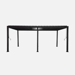 Pergola Bioclimatique Lames Orientables 3x6 M -Mobilier De Jardin pgbc3x6at cebfa688ca784f67749d006ab1ab90fc