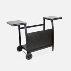 Plancha Gaz 3 Brûleurs Inox 7,5kW Avec Chariot -Mobilier De Jardin ph1003trolley 45b84b555982c161e68d60a41eaa2747