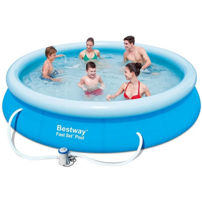 Piscine Autoportée Bestway Fast Set 3.66 X 0.76 M + Epurateur Cartouche 1 Piscine Autoportée Bestway Fast Set 3.66 X 0.76 M + Epurateur Cartouche