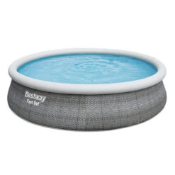 Piscine Autoportée Bestway Fast Set Aspect Rotin 4,57 X 1,07 M