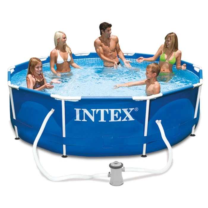 Piscine Tubulaire Intex Metal Frame 3.05 X 0.76 M + Epurateur 1 M3 2 Piscine Tubulaire Intex Metal Frame 3.05 X 0.76 M + Epurateur 1 M3 â Image 2