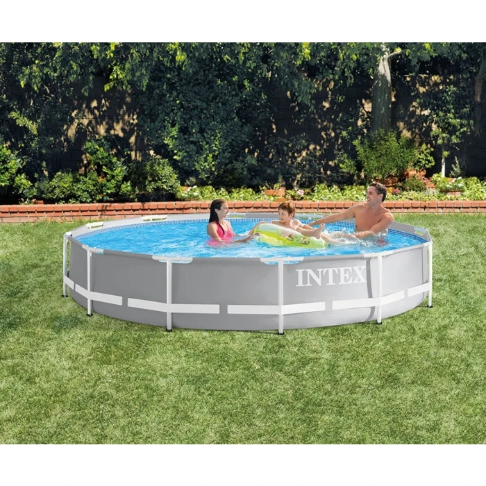 Piscine Tubulaire Ronde Intex Prism Frame 3,66 X 0,76 M 2 Piscine Tubulaire Ronde Intex Prism Frame 3,66 X 0,76 M – Image 2