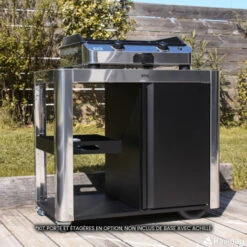 Desserte Achille Pour Plancha ENO - Inox 15 Desserte Achille Pour Plancha ENO - Inox -Mobilier De Jardin plancha eno fusion 60 chariot 5 1