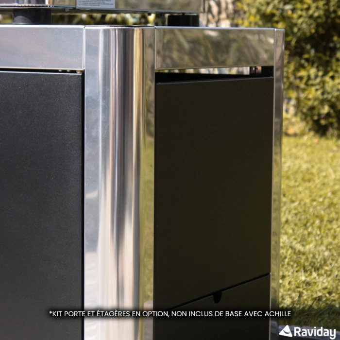 Desserte Achille Pour Plancha ENO - Inox 5 Desserte Achille Pour Plancha ENO - Inox – Image 5