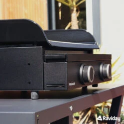 Plancha à Gaz Forge Adour ORIGIN 60 Acier Émaillé -Mobilier De Jardin plancha gaz forge adour origin 60 raviday 2