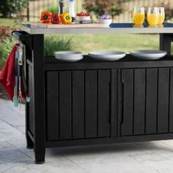 Desserte Extérieure Avec Rangements Pour Plancha -Mobilier De Jardin plktroxlat 1030b844e15d11cf827e69401b883271
