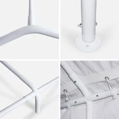 Tente De Réception 6 X 12 M -Mobilier De Jardin pt6x12kdwh 7d0ea5abd5ea73e4f2eeecd8e69aa2ef