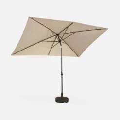 Parasol Rectangulaire 2x3m Couleur : Sable 8 Parasol Rectangulaire 2x3m Couleur : Sable -Mobilier De Jardin pu2x3sand b9d3793f69f47d937f6fff2094a76c6c