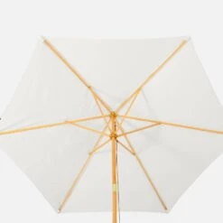 Parasol Rond 3m Couleur : Ecru -Mobilier De Jardin puw300ecru 4601d0736189b05eac42f64c65fa10c9