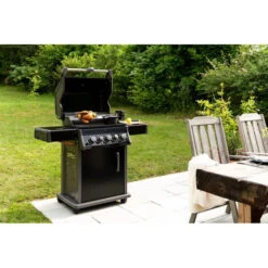 Mobilier De Jardin -Mobilier De Jardin rb425rsbpk 1 fr a barbecue gaz napoleon rogue 425 rechaud rotissoire ambiance