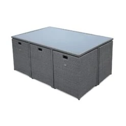 Salon De Jardin 6-10 Places Avec Housse - Vasto Couleur : Gris / Gris 10 Salon De Jardin 6-10 Places Avec Housse - Vasto Couleur : Gris / Gris -Mobilier De Jardin salon de jardin 6 10 places vasto avec housse coloris gris coussins gris chine table encastrable bf478a37618cd78c4de7ac41e60fa9b0