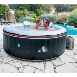 Spa Gonflable Netspa Montana 6 Personnes -Mobilier De Jardin spa montana ambiance 1