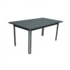 Table De Jardin 6 Personnes FERMOB Costa 160 X 80 Cm - Gris Orage