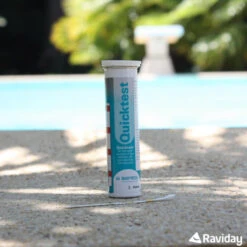 Tube De 50 Bandelettes D'analyse Et Test PH Bayrol Quicktest -Mobilier De Jardin tube de 50 bandelettes d analyse bayrol quicktest raviday