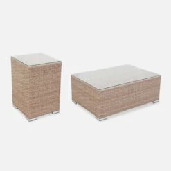 Salon De Jardin Résine Tressée 12 à 14 Places Couleur : Beige / Beige 14 Salon De Jardin Résine Tressée 12 à 14 Places Couleur : Beige / Beige -Mobilier De Jardin w002xlnatbg bf27049e99109a34d0038eca26f39959