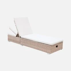 Bain De Soleil Résine Tressée, Polyester, Multi Positions -Mobilier De Jardin wkdlgenatbg 670dd554a43d1d63df60bd5e5ad7a7e2
