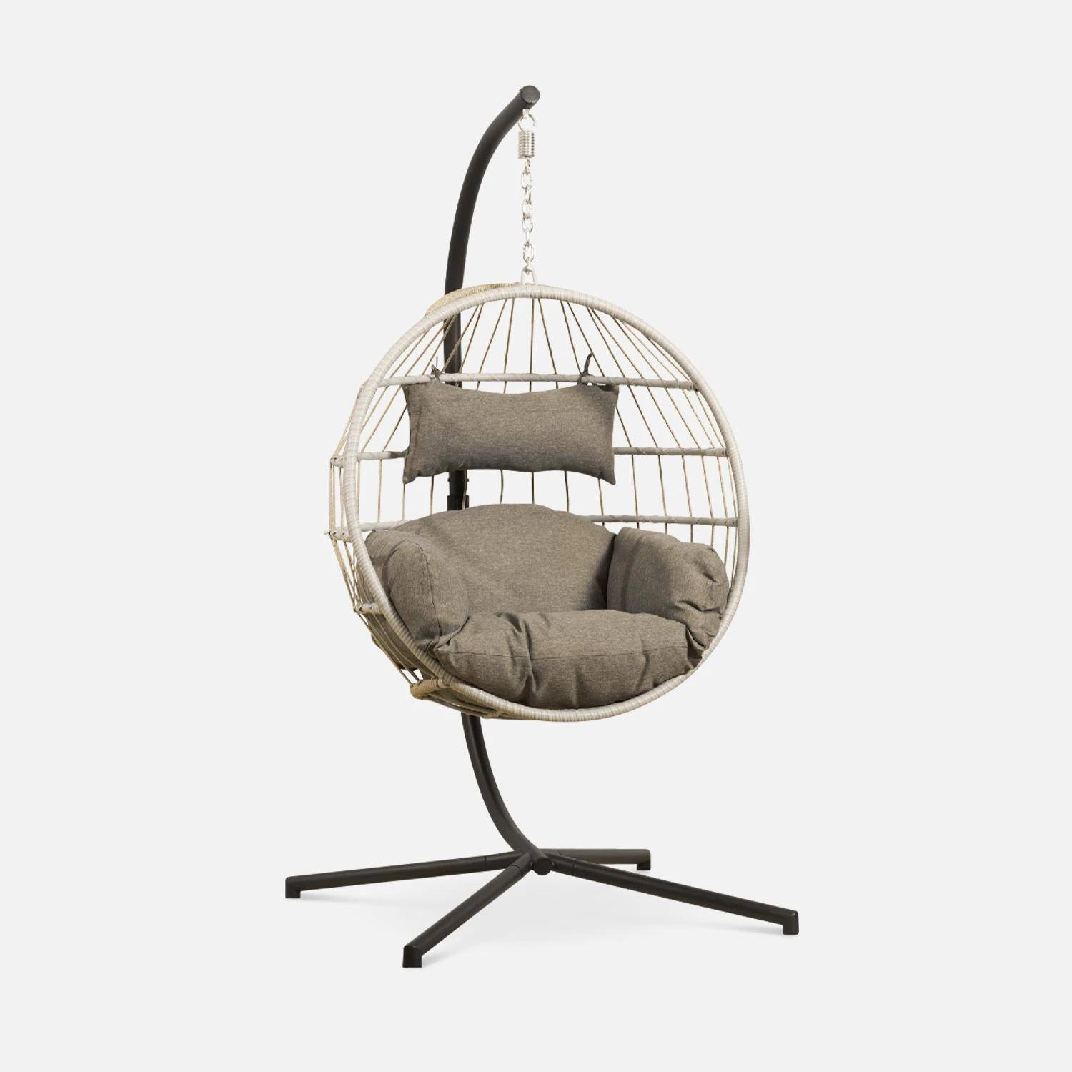 Fauteuil Suspendu Rond En Corde 3 Fauteuil Suspendu Rond En Corde â Image 3